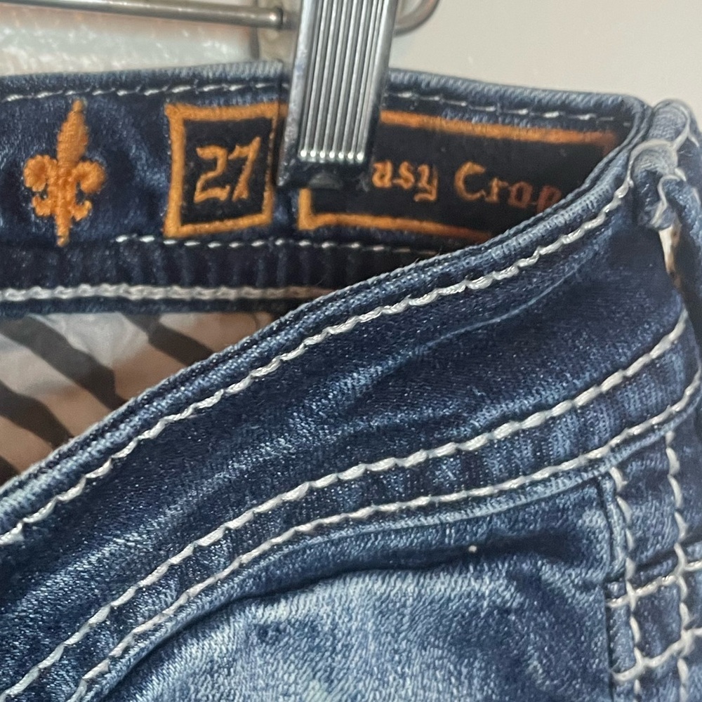 Rock Revival Lam Easy Crop Jeans size 27 - Picture 6 of 7